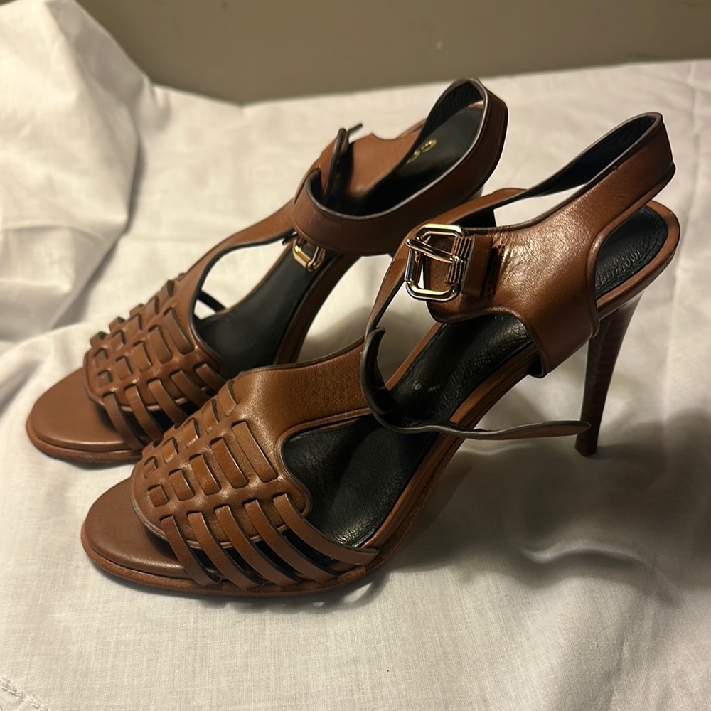 Elegant Brown COACH Women's Heels